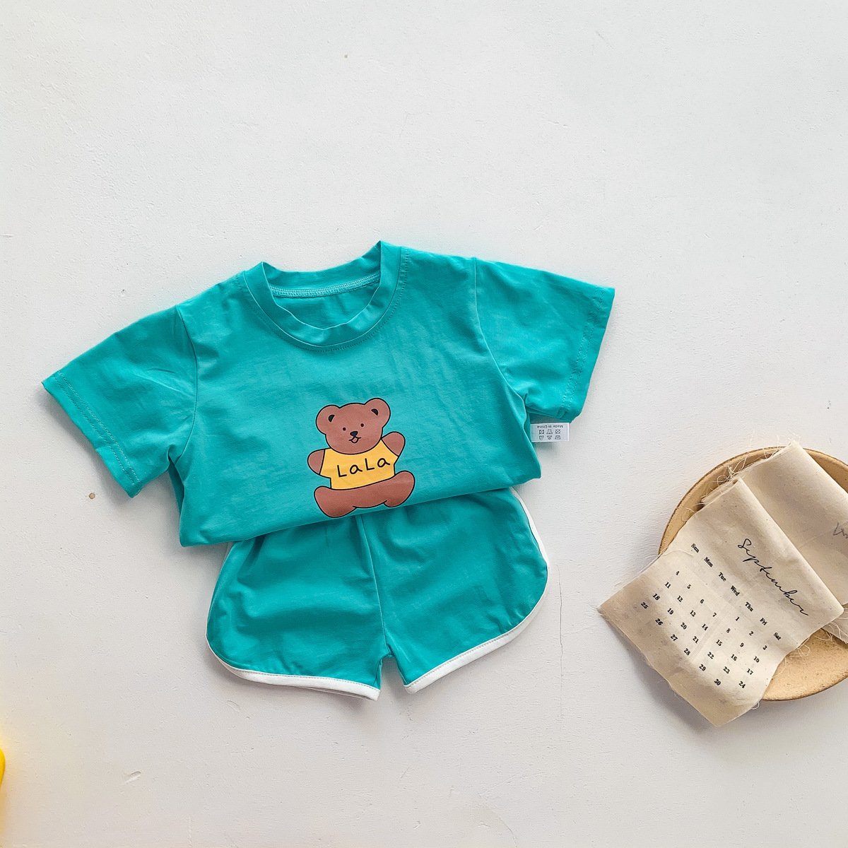 Lala bear tshirt and shorts set