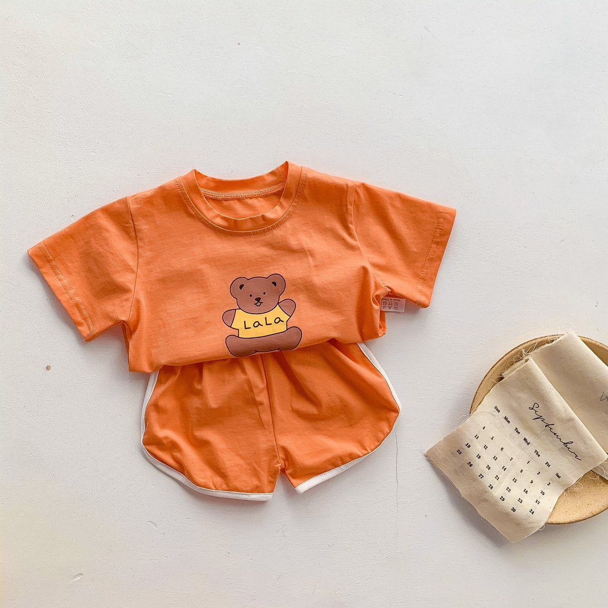Lala bear tshirt and shorts set