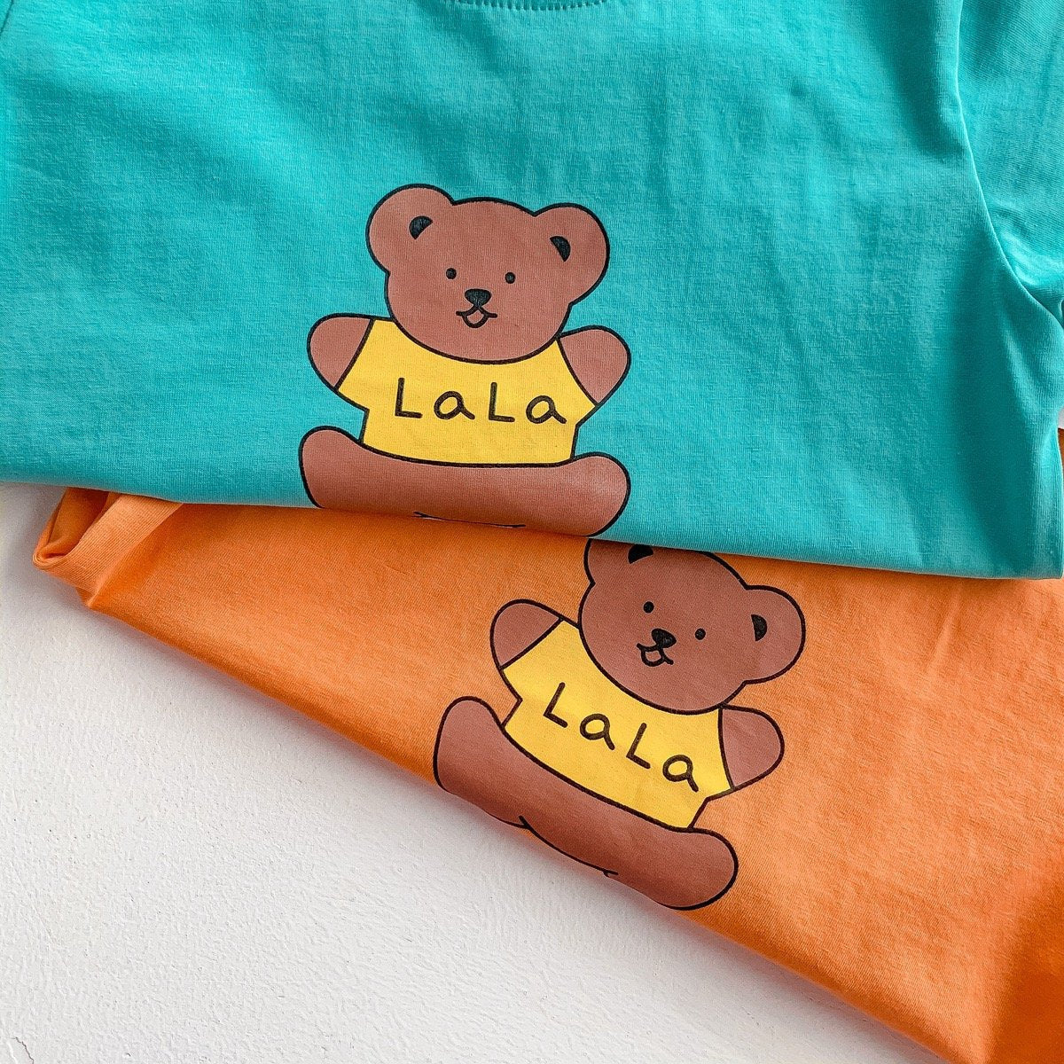Lala bear tshirt and shorts set