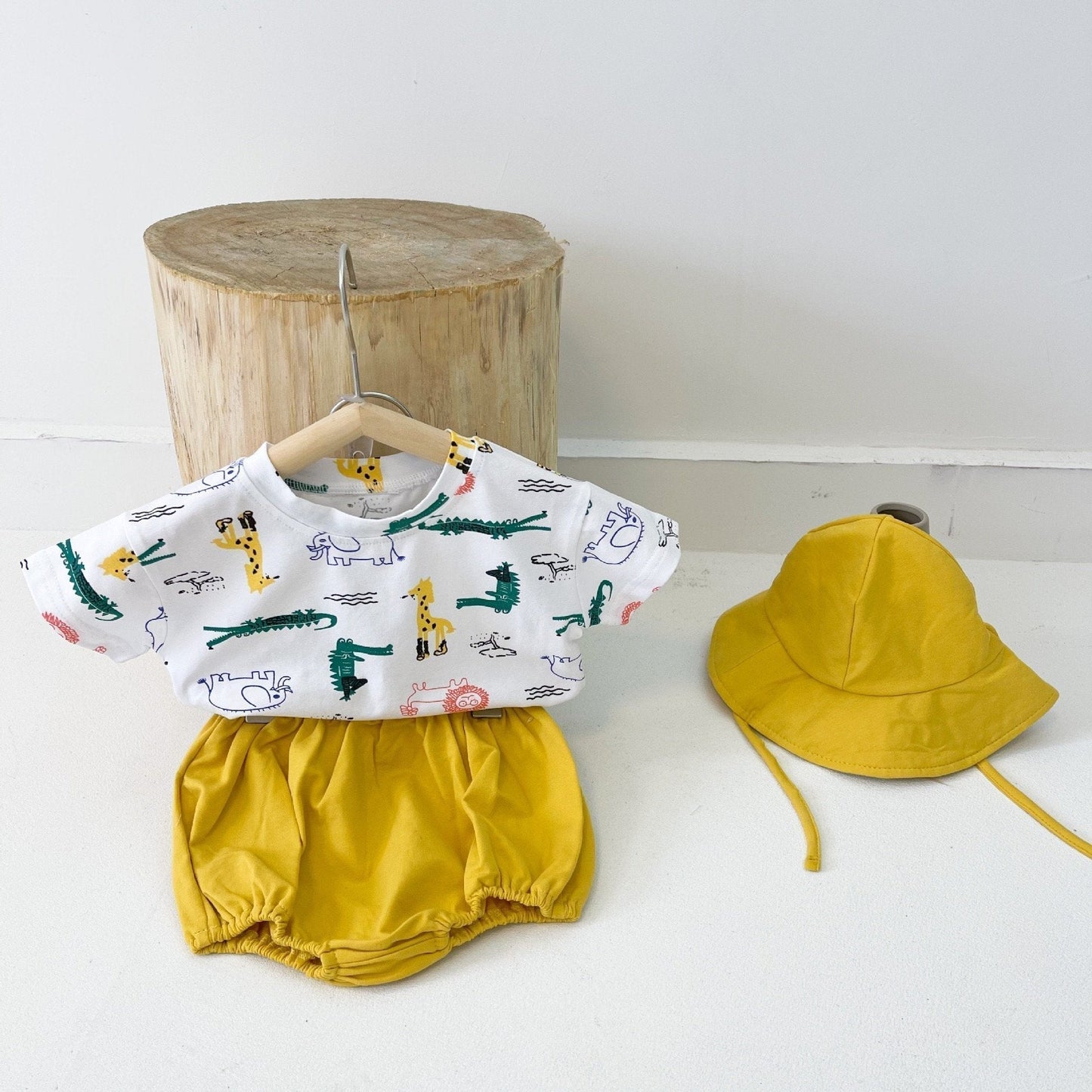 Animal Printer BlooSet with Hat