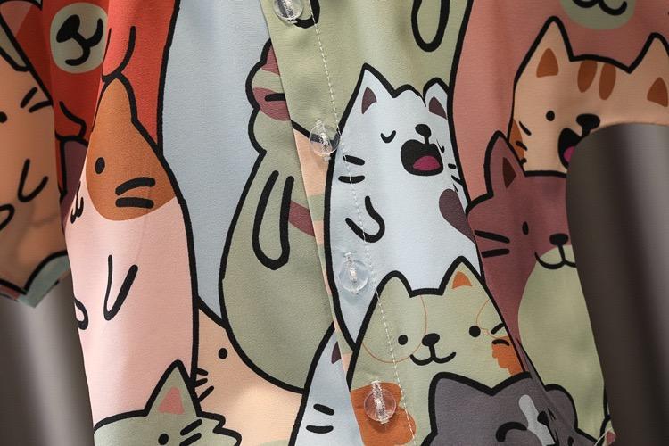 Cat Printed Set