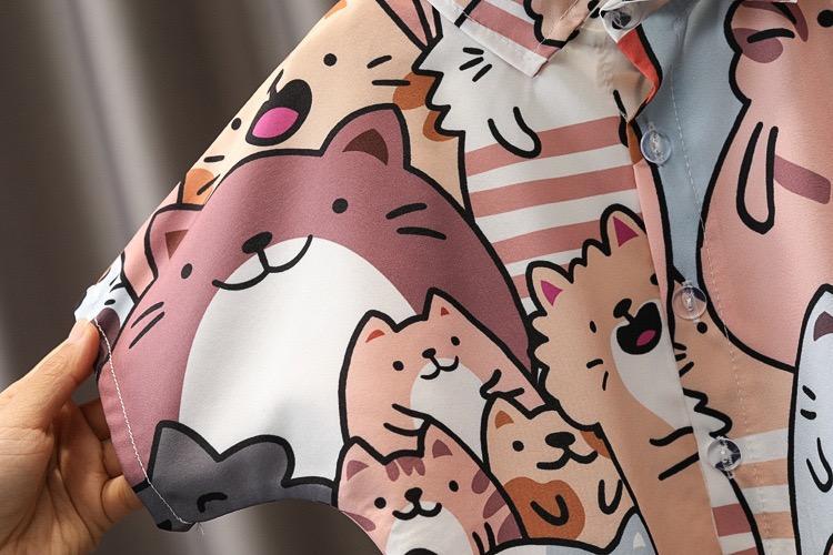 Cat Printed Set
