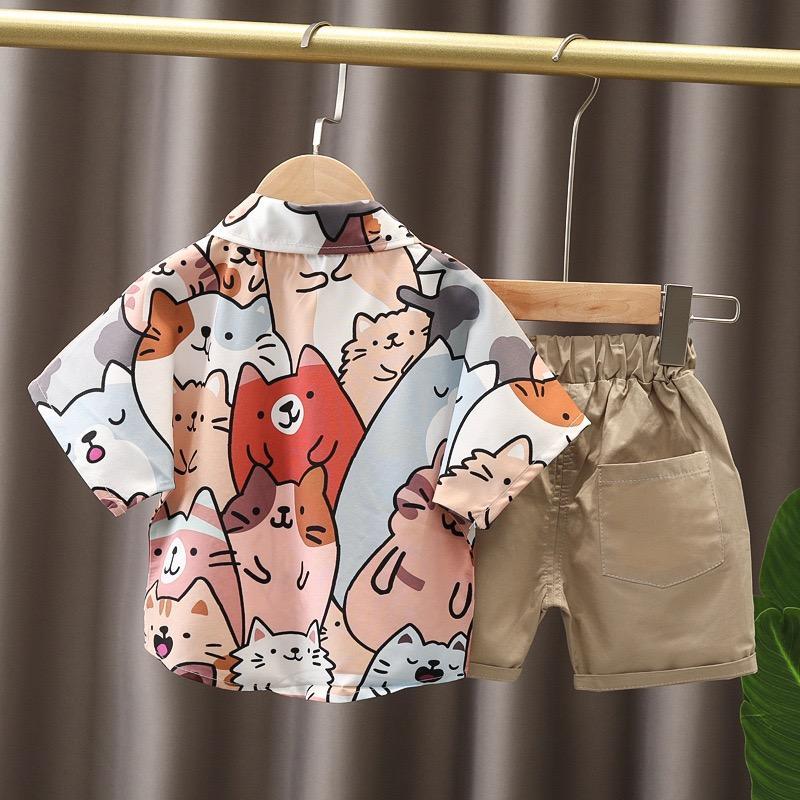 Cat Printed Set