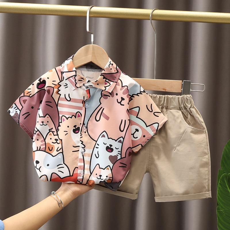 Cat Printed Set