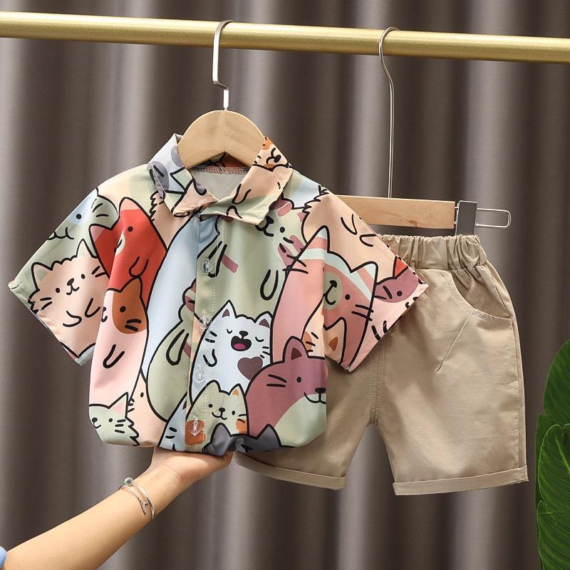 Cat Printed Set