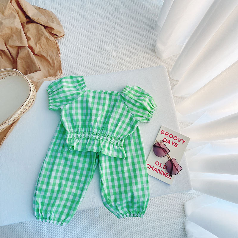 Gingham Set