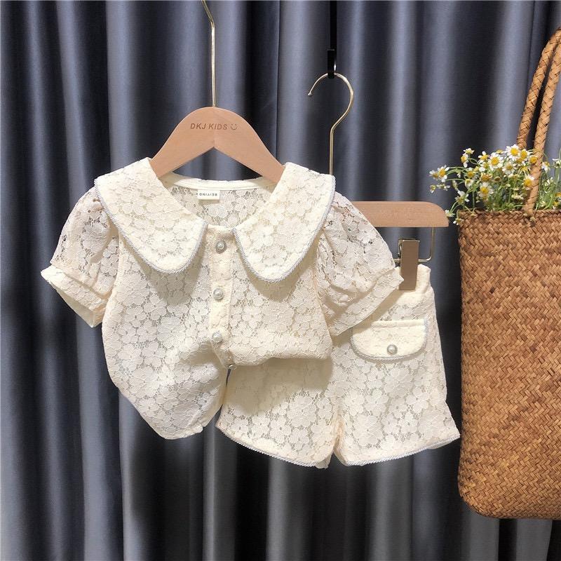 Embroidered set