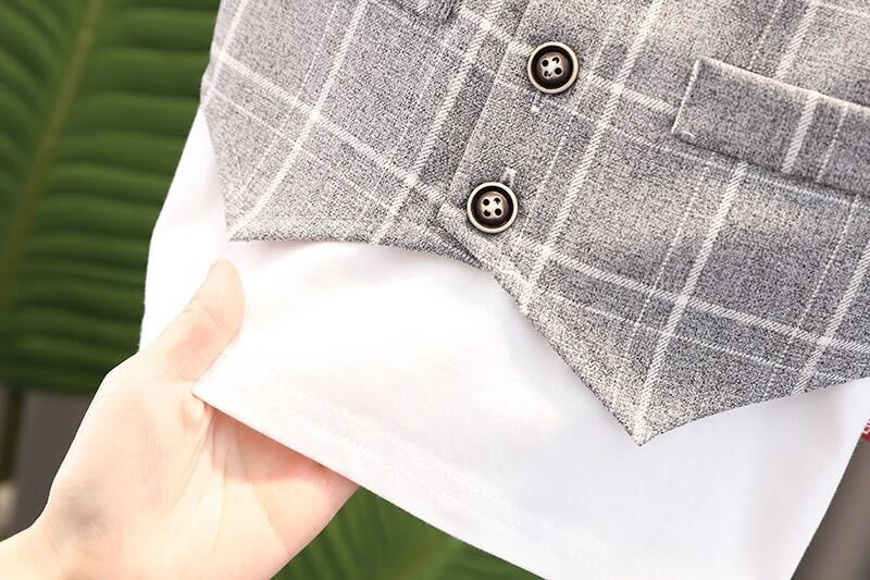 Checkered summer set
