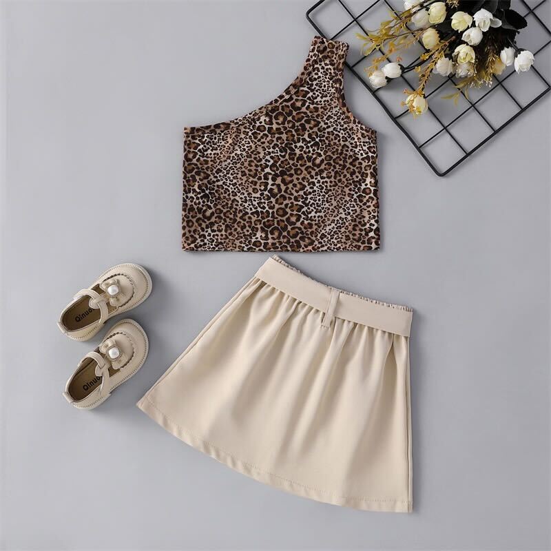 Leopard printed set