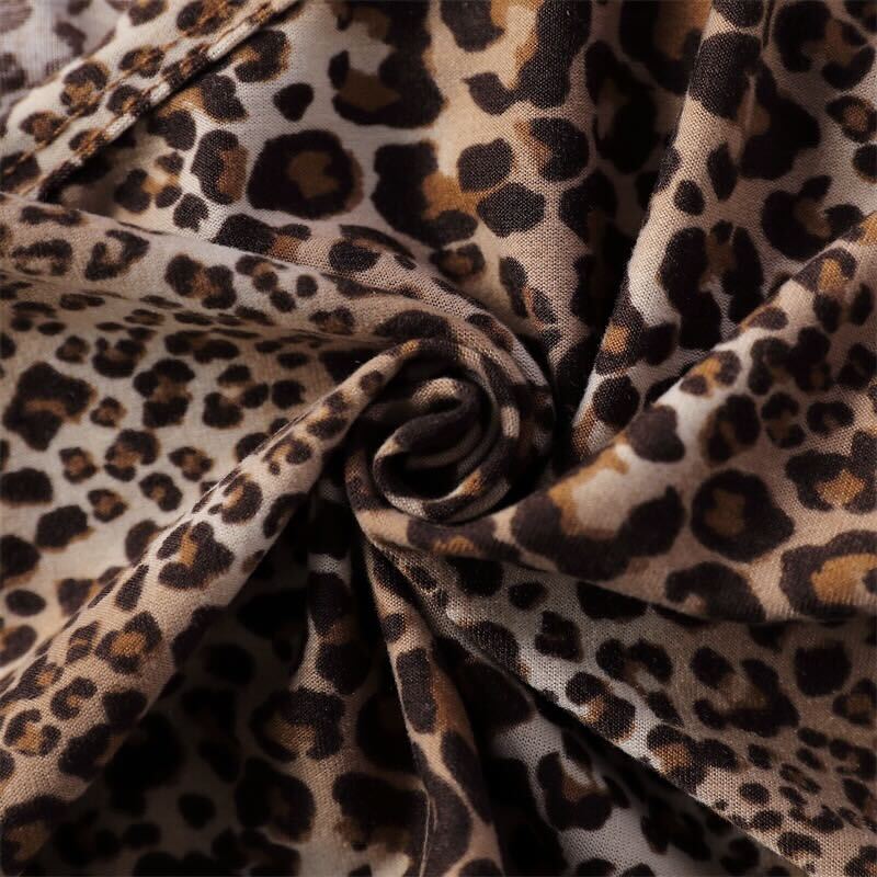 Leopard printed set