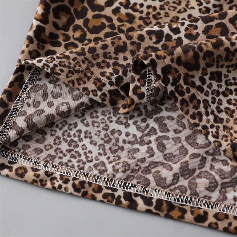 Leopard printed set