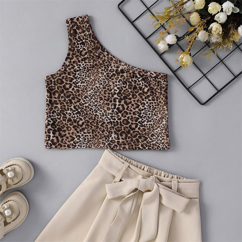 Leopard printed set