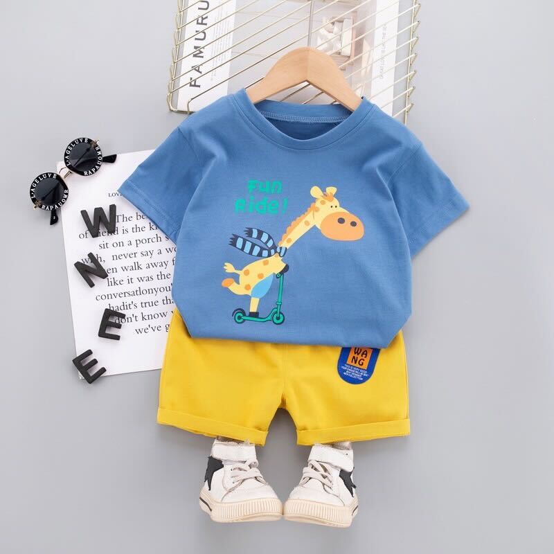 Giraffe Ride Set