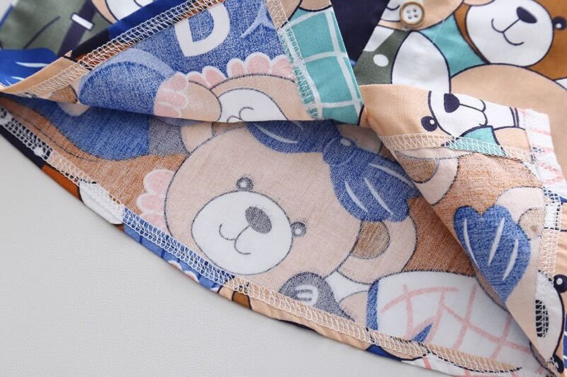 Teddy Printed Shirt and Shorts Set