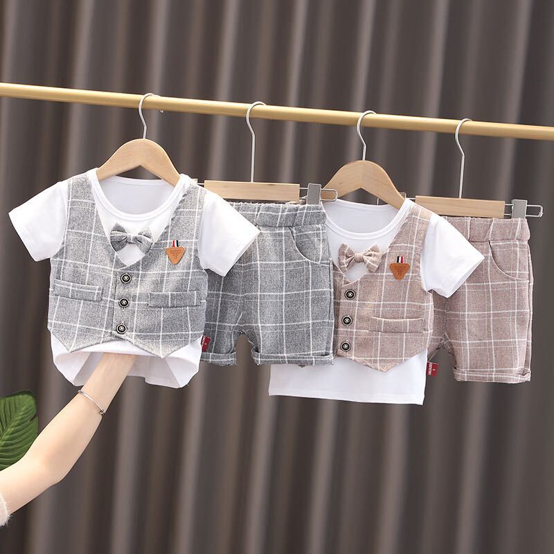 Checkered summer set