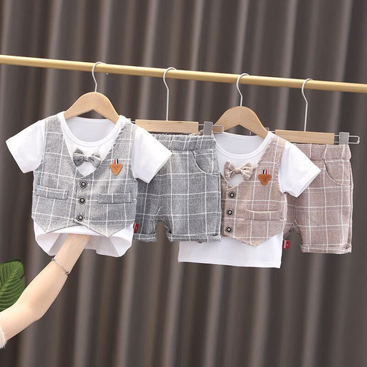 Checkered summer set