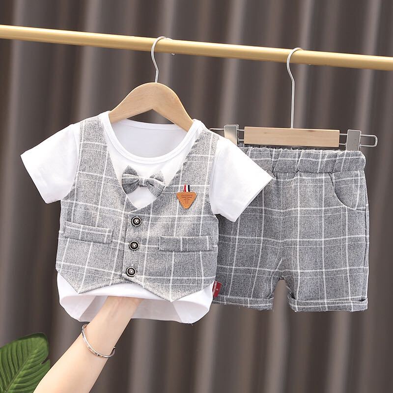 Checkered summer set