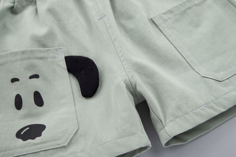 Puppy Bag Printed t-shirt set