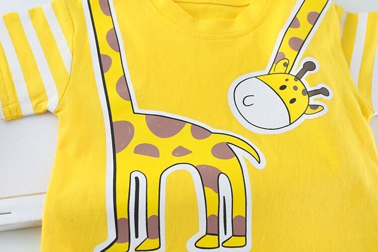 Dino printed summer set