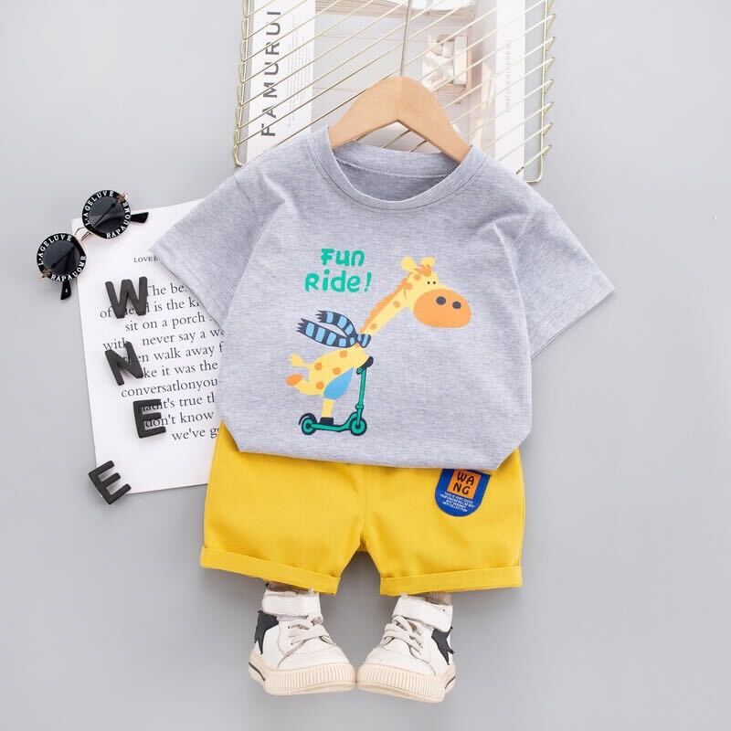 Giraffe Ride Set