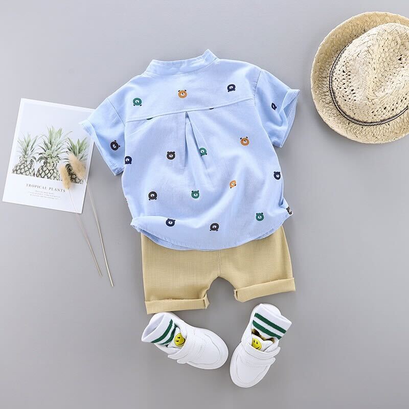 Teddy printed summer set