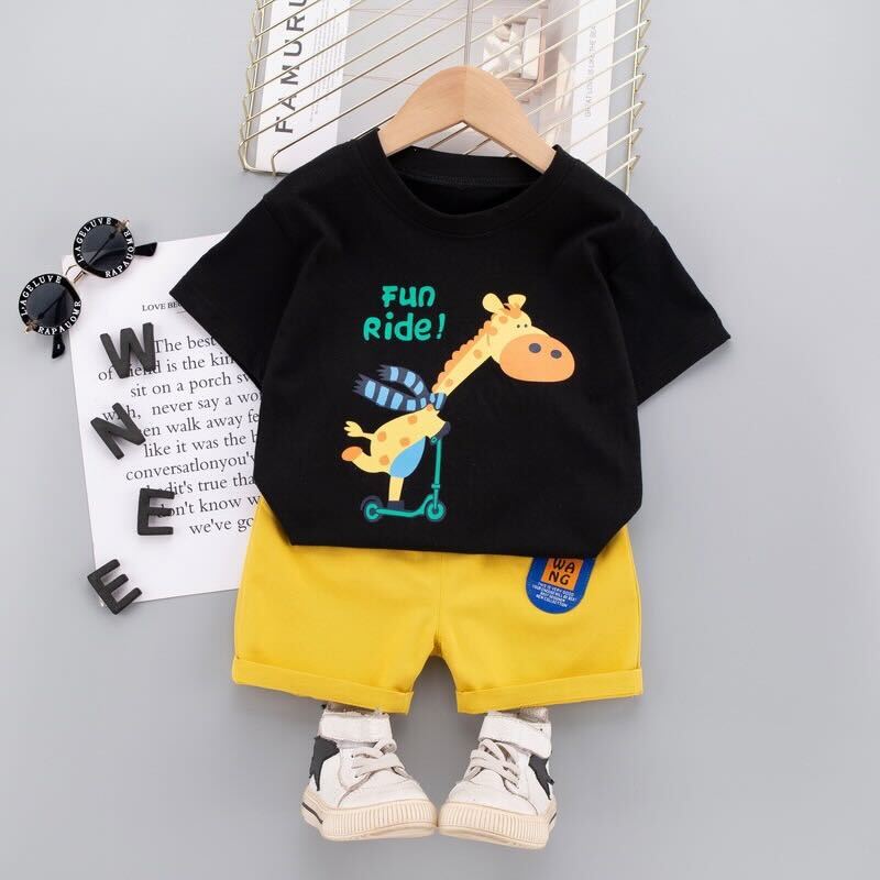 Giraffe Ride Set
