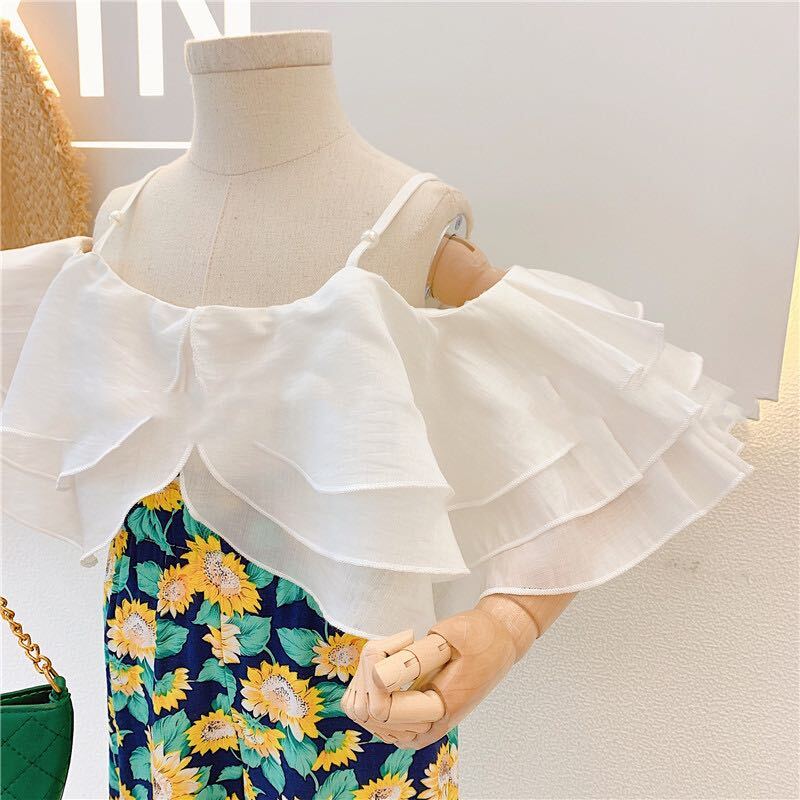 Flare off shoulder top and palazzo set