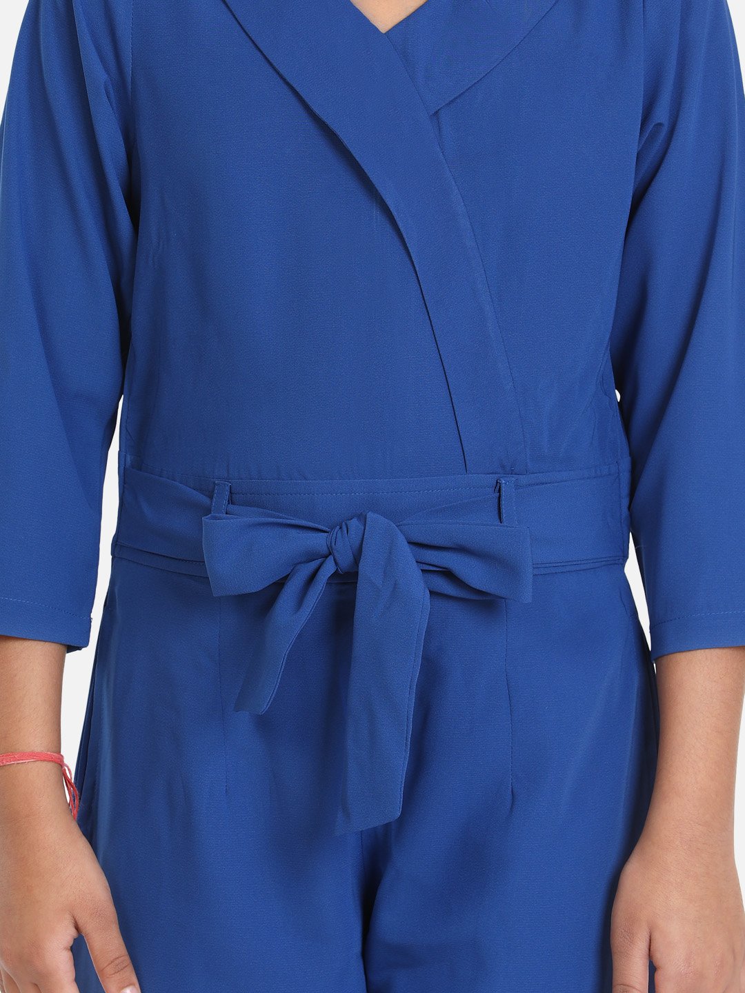 Blue Party Full Jumpsuit