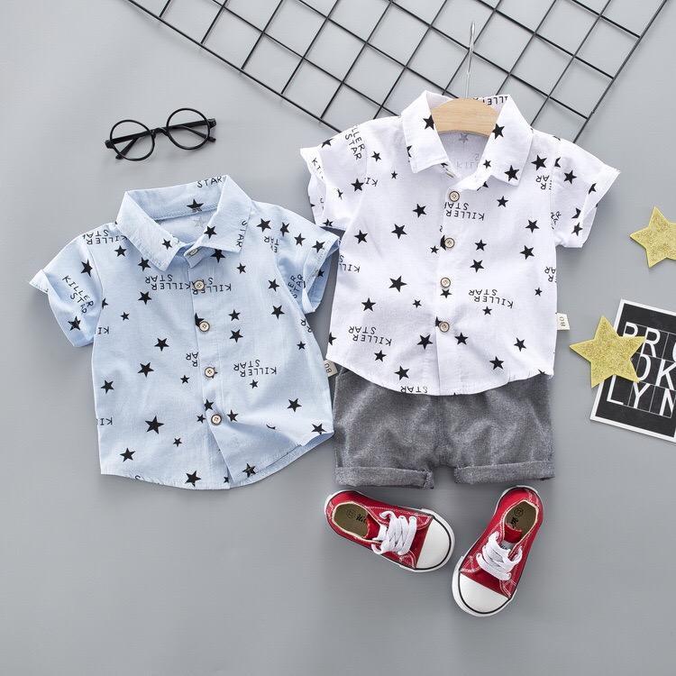 Star Printed Summer Set