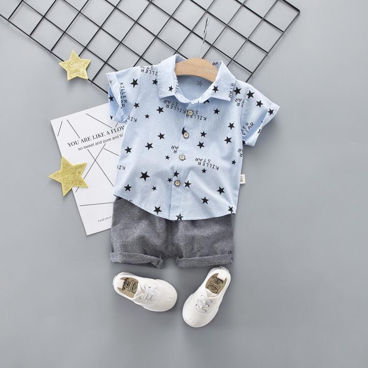 Star Printed Summer Set