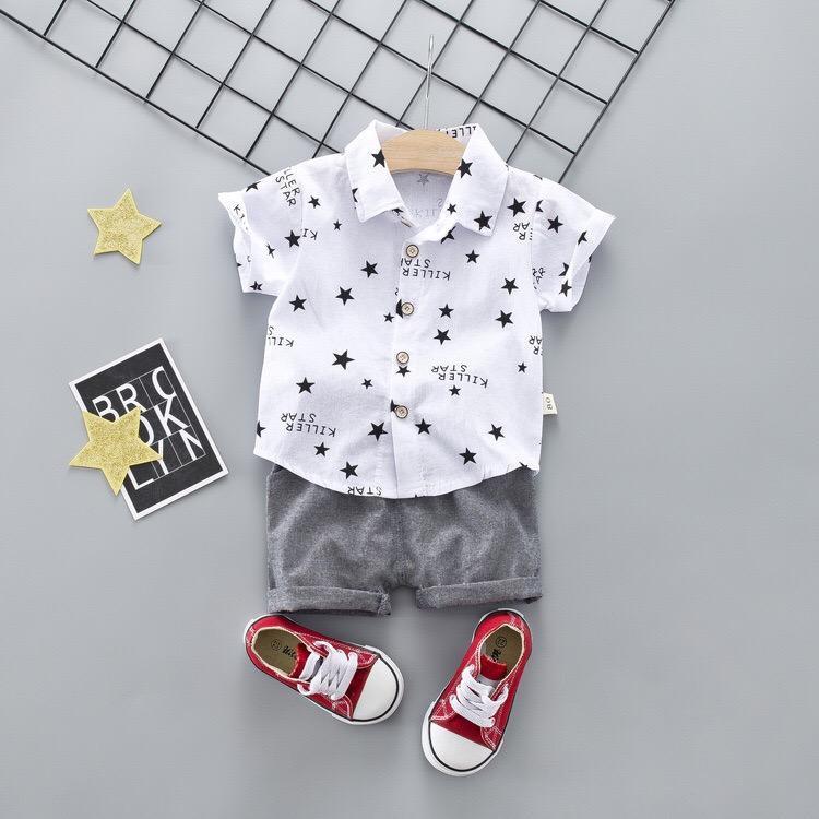 Star Printed Summer Set