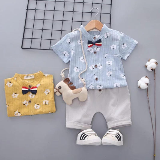 Self-Striped Summer Set