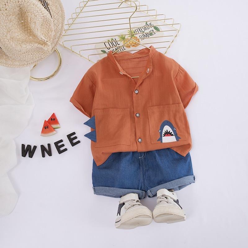 Shark Printed Summer Set