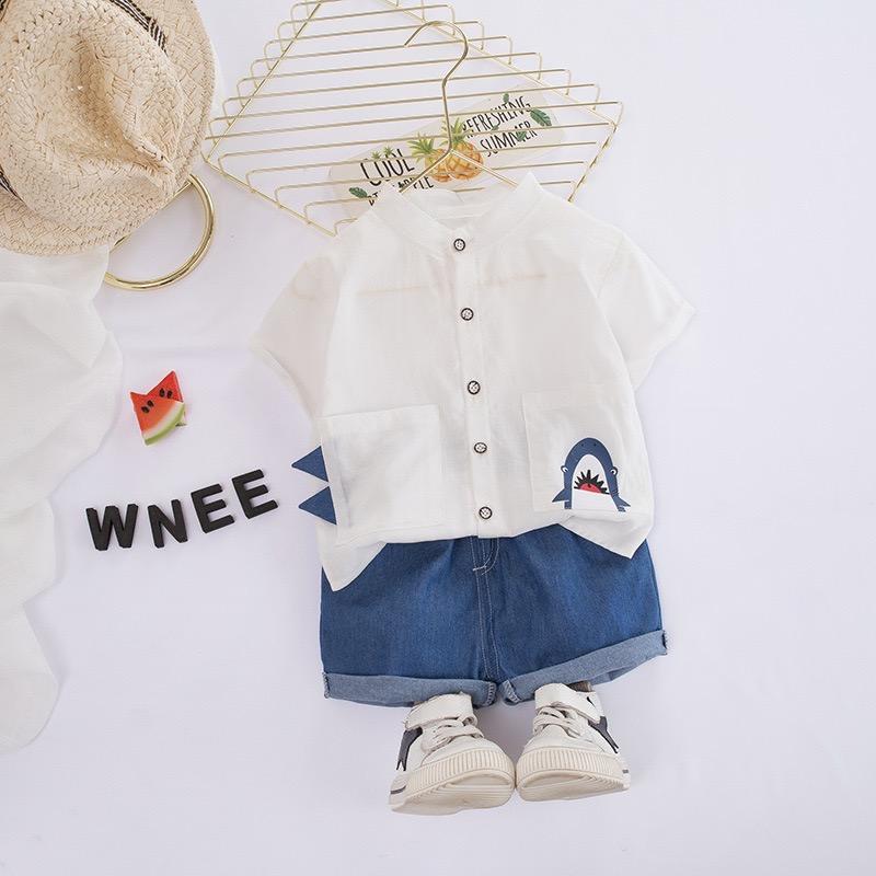 Shark Printed Summer Set
