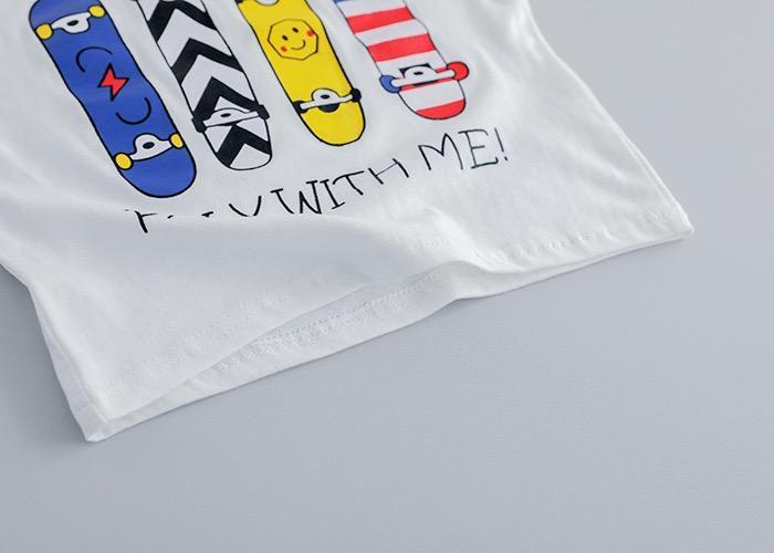 Skate-Board Printed Summer Set