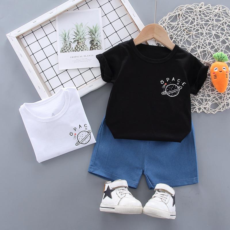 Space Printed Summer Set
