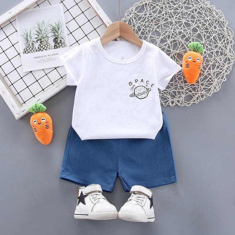 Space Printed Summer Set