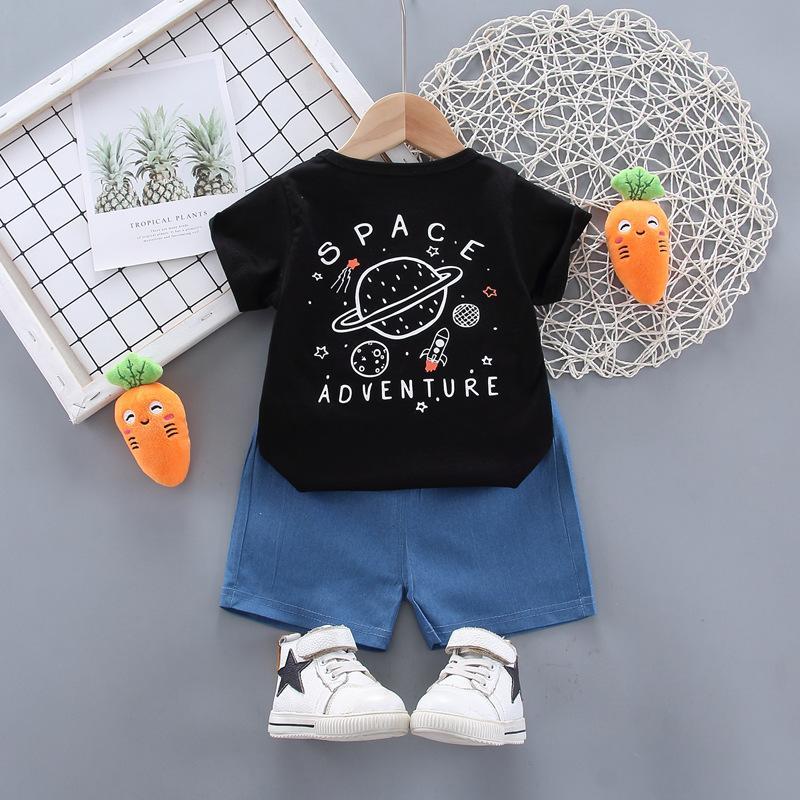 Space Printed Summer Set