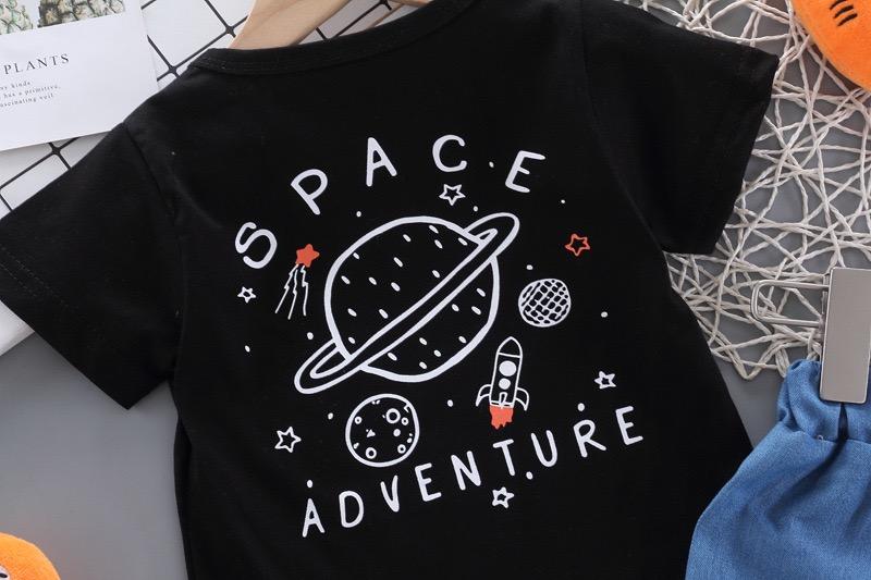 Space Printed Summer Set