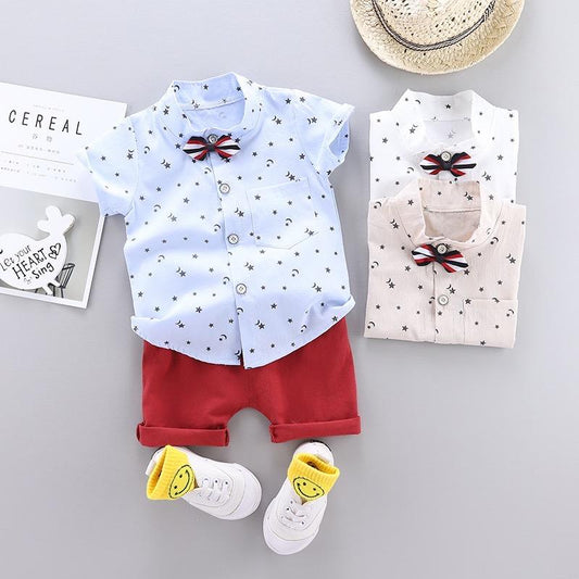 Star Printed Summer Set