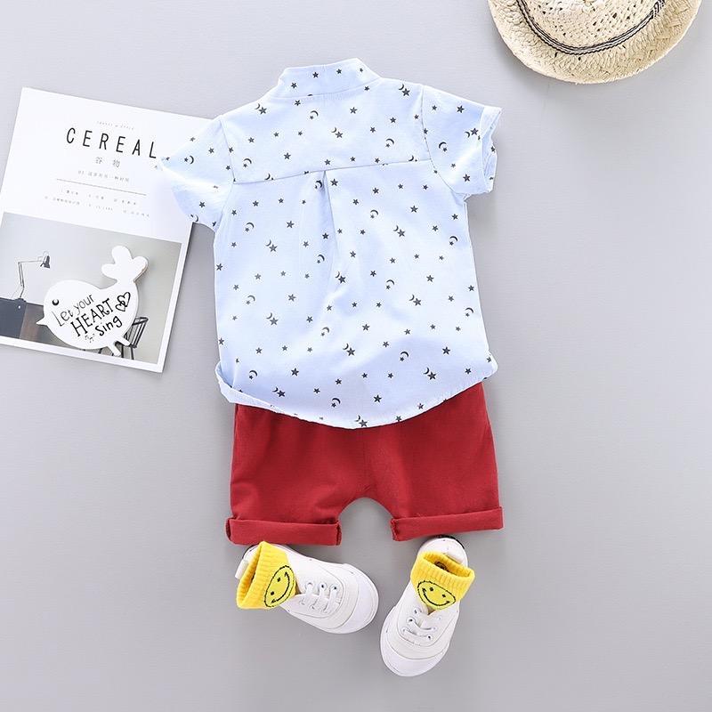 Star Printed Summer Set