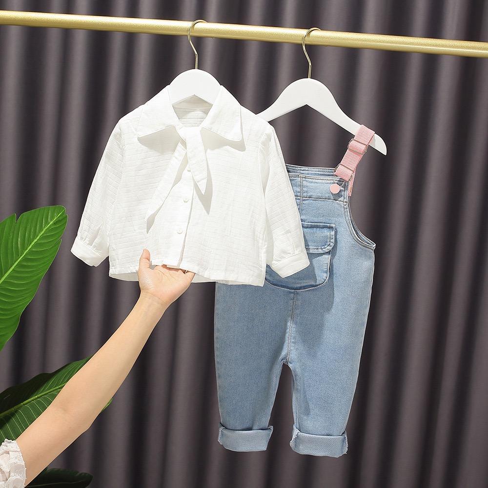 Wing Denim Dungaree With Shirt