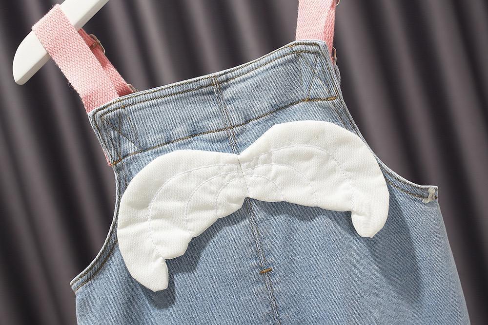 Wing Denim Dungaree With Shirt