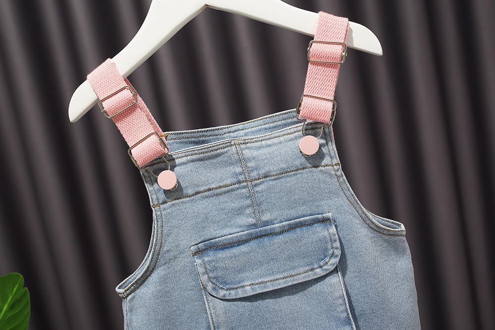 Wing Denim Dungaree With Shirt