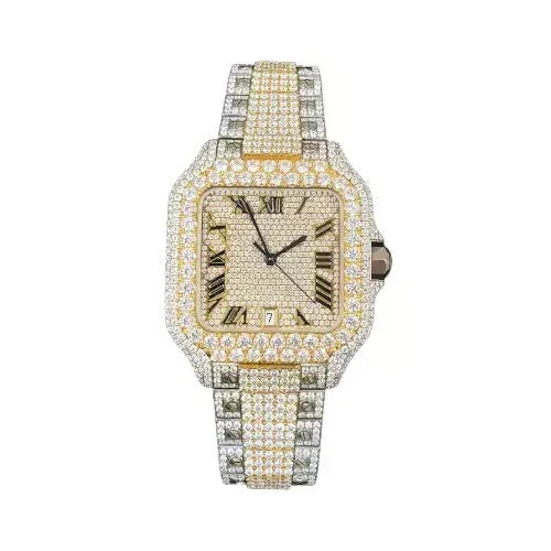 Dazzling 41MM Studded Diamond Watch