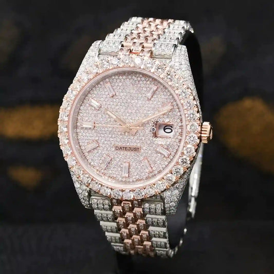 RAINBOW DIAL DIAMOND WATCH