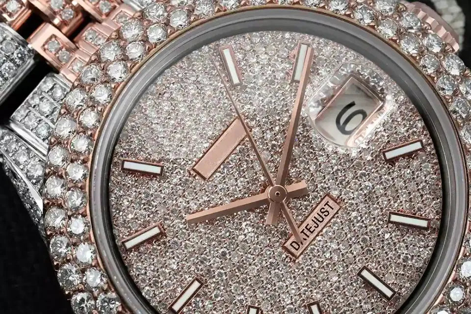 RAINBOW DIAL DIAMOND WATCH