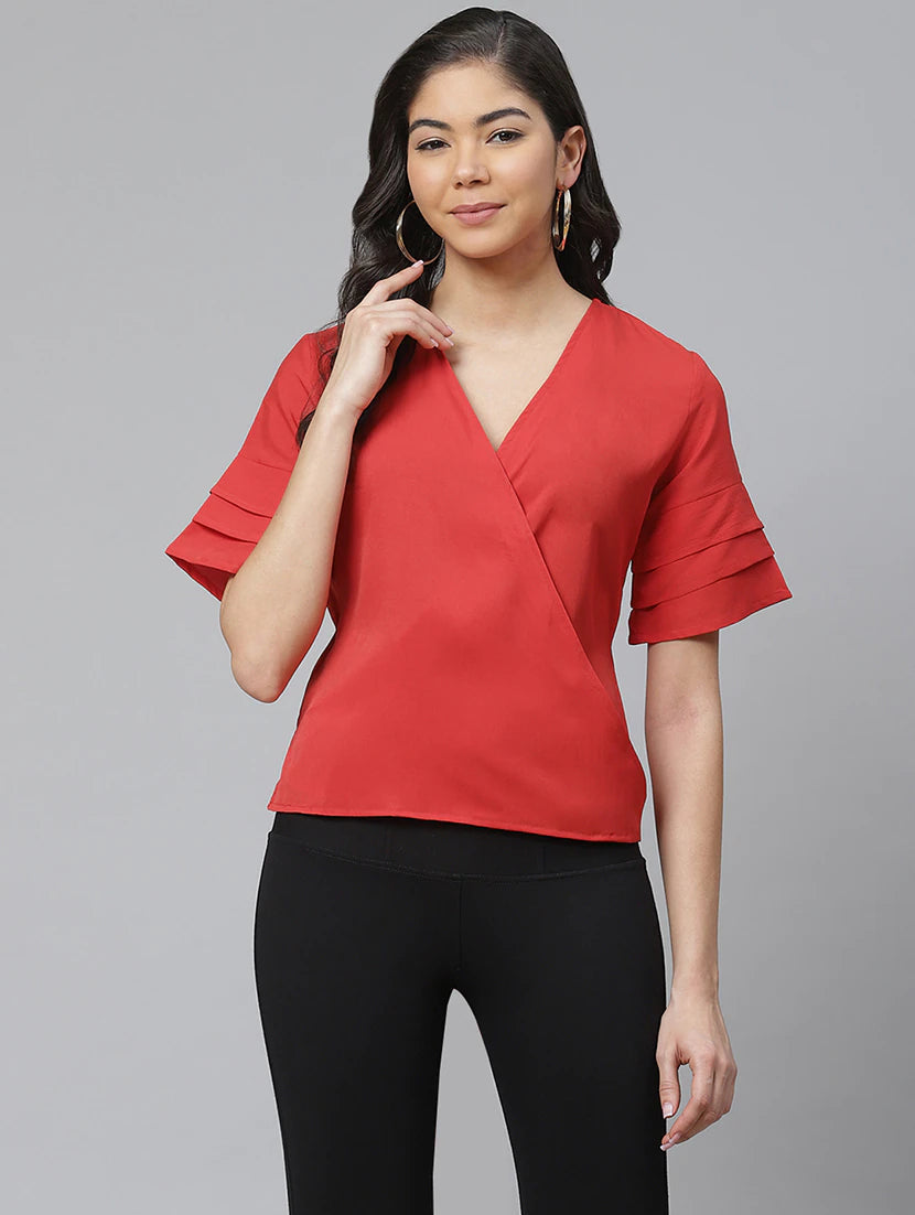 Tie Back Solid Top