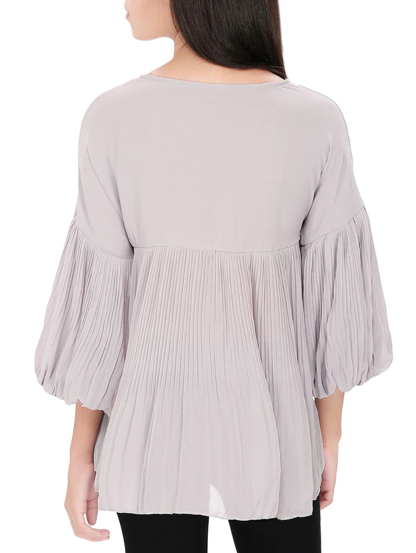 Purple Solid Top